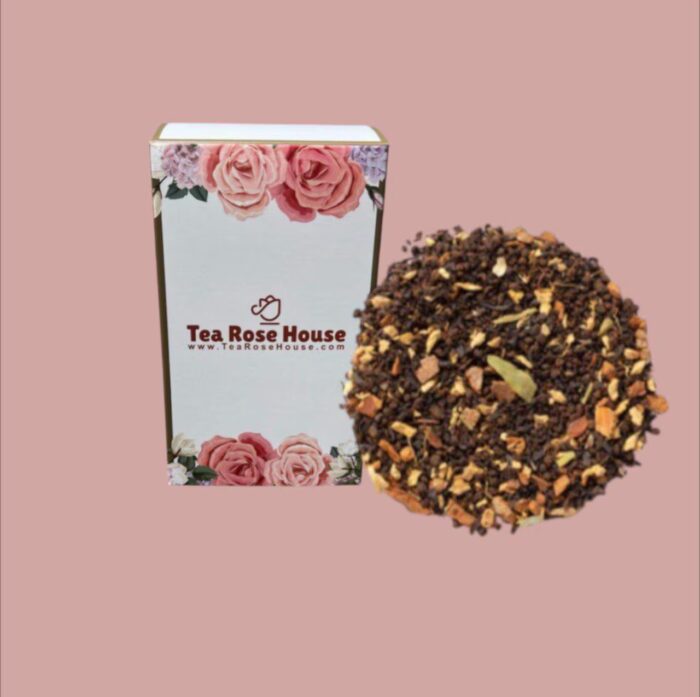 Masala Chai Black Tea – Spiced Loose Leaf Blend with Cinnamon, Ginger & Cardamom – Bold + Warming Chai Latte Base