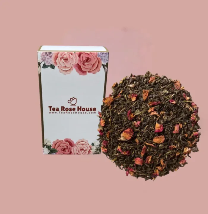 Jasmine Rose Organic Green Tea – Floral, Soothing, and Antioxidant-Rich