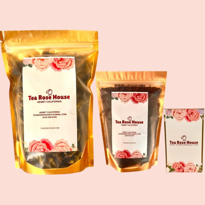Blue Pea Flower Herbal Tea – Vibrant Caffeine-Free Loose Leaf – Color-Changing Butterfly Pea Tea – Antioxidant-Rich”