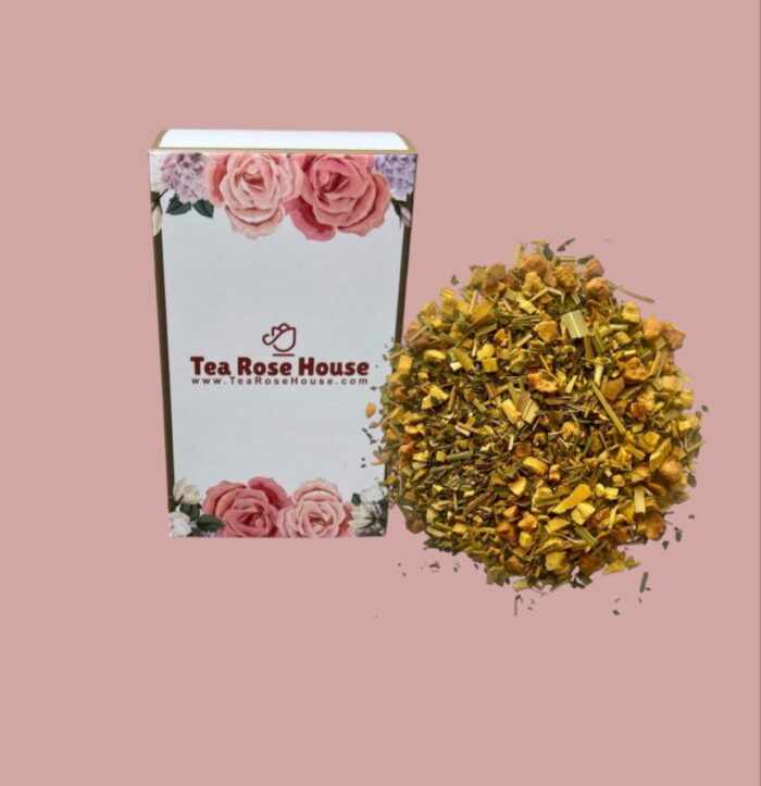 Cool Mint Herbal Tea – Peppermint, Licorice Root & Lemongrass (Caffeine-Free), Soothing, Digestion, Anti-inflammatory