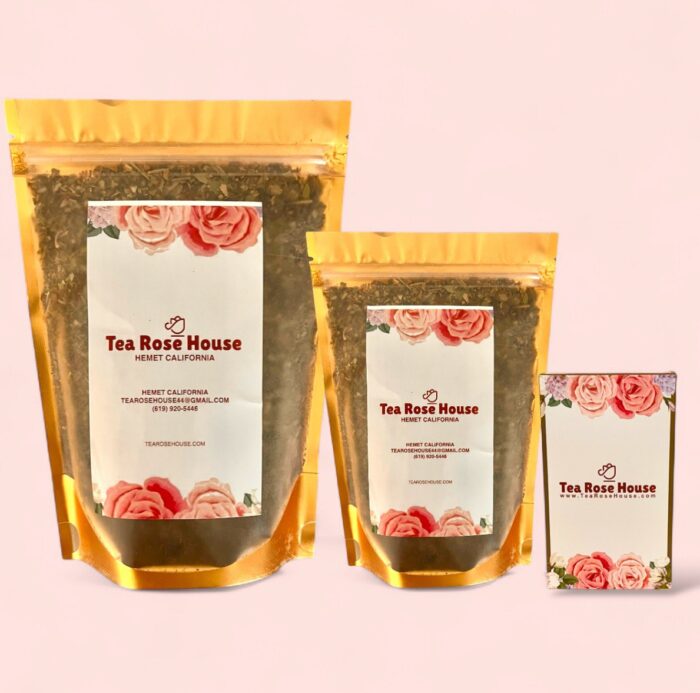 Moroccan Mint Green Tea – Organic Loose Leaf – Refreshing Spearmint & Gunpowder Blend – Cooling Digestive Tea