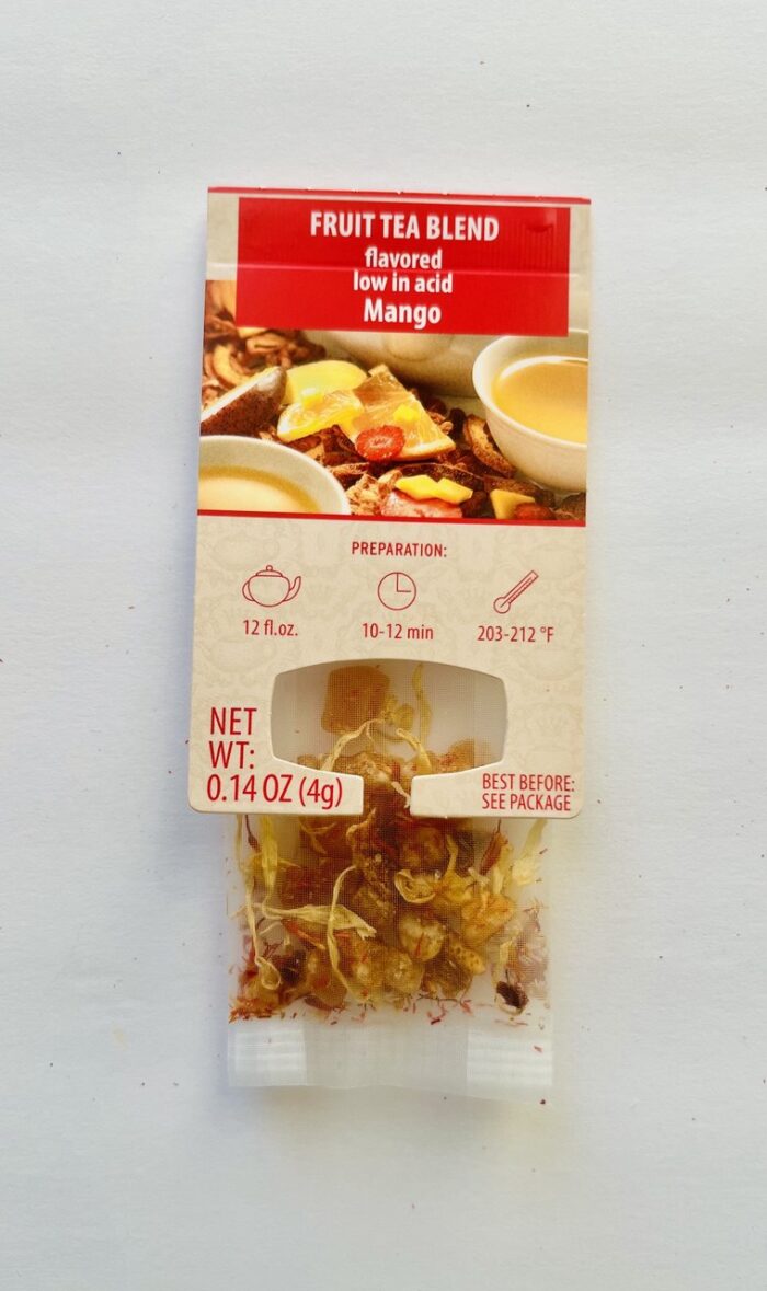 Mango Pineapple Iced Tea – 10 Herbal Tea Bags | Tropical, Fruity, Caffeine-Free Summer Blend - Image 4